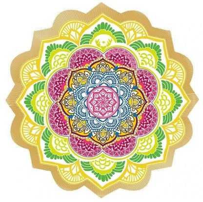 Mandala Yoga Blanket