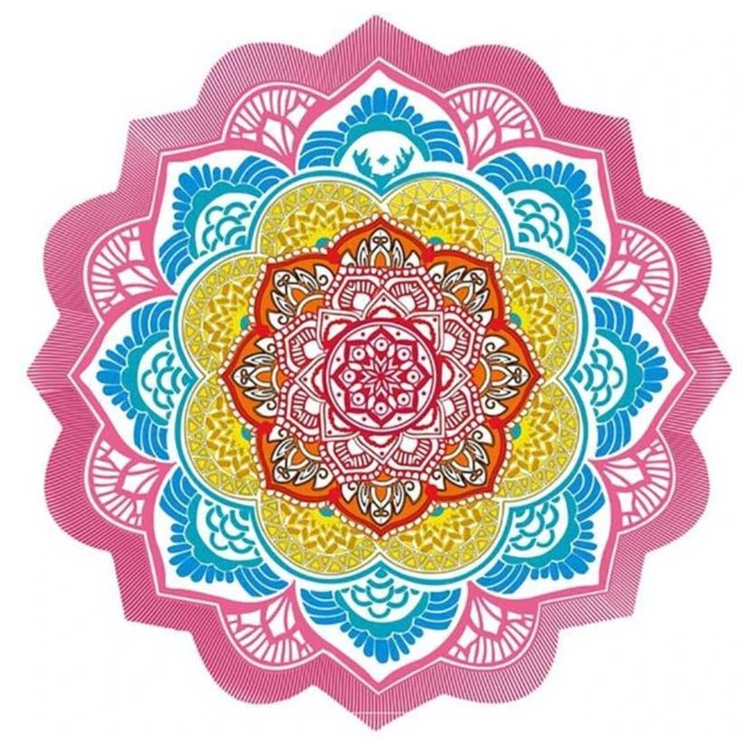 Mandala Yoga Blanket