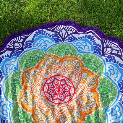 Mandala Yoga Blanket